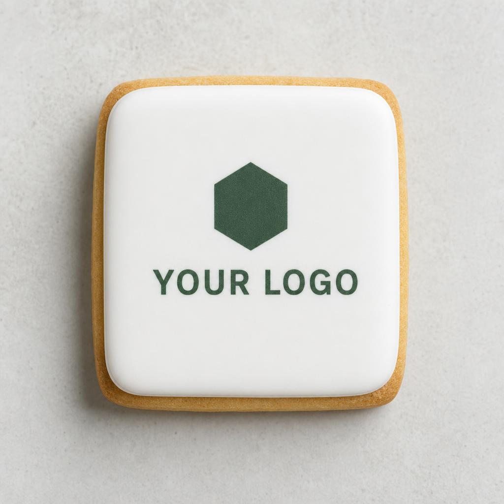 Square Branded Biscuits